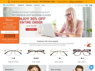 Código Glasses Shop